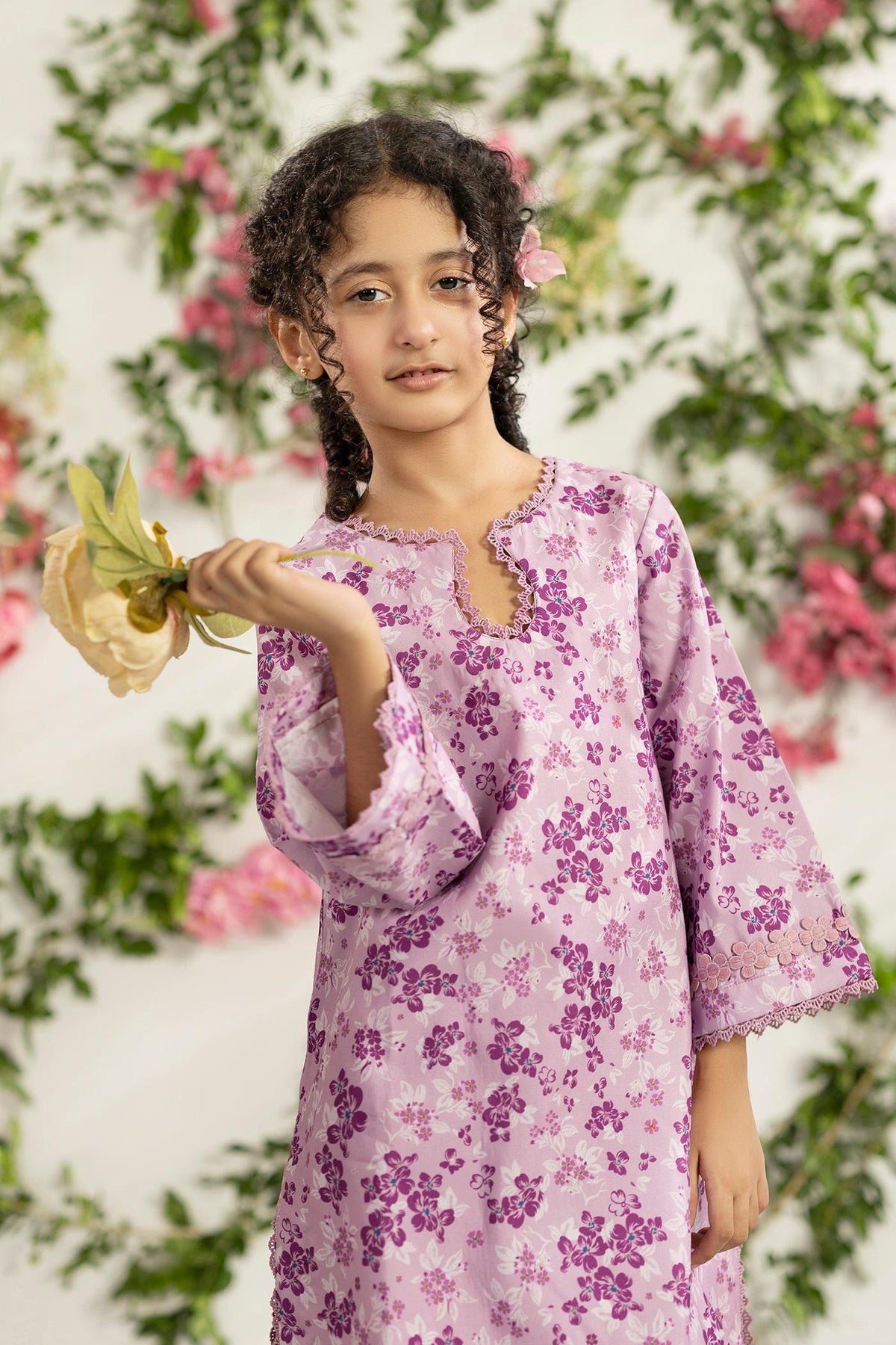 2 Piece Printed Mat-Satin