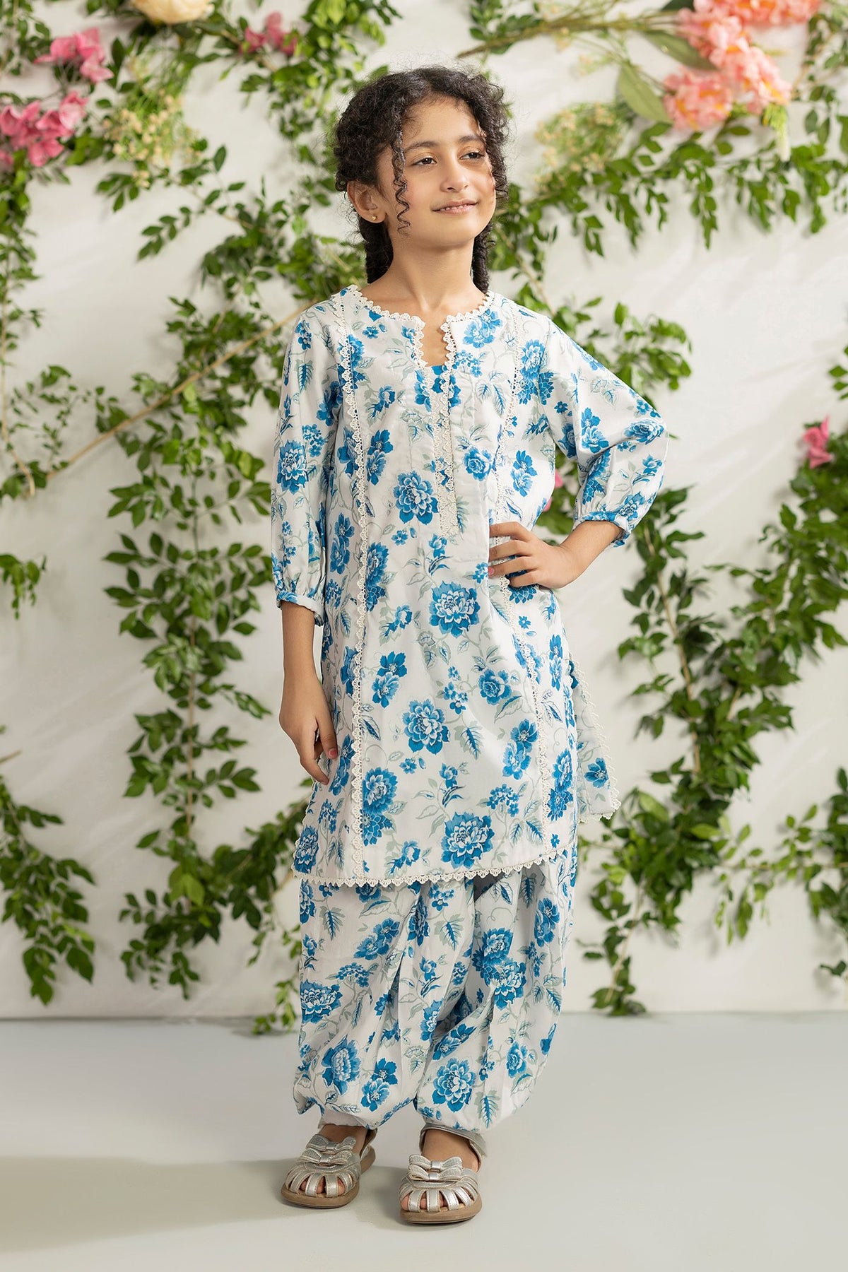 2 Piece Printed Mat-Satin