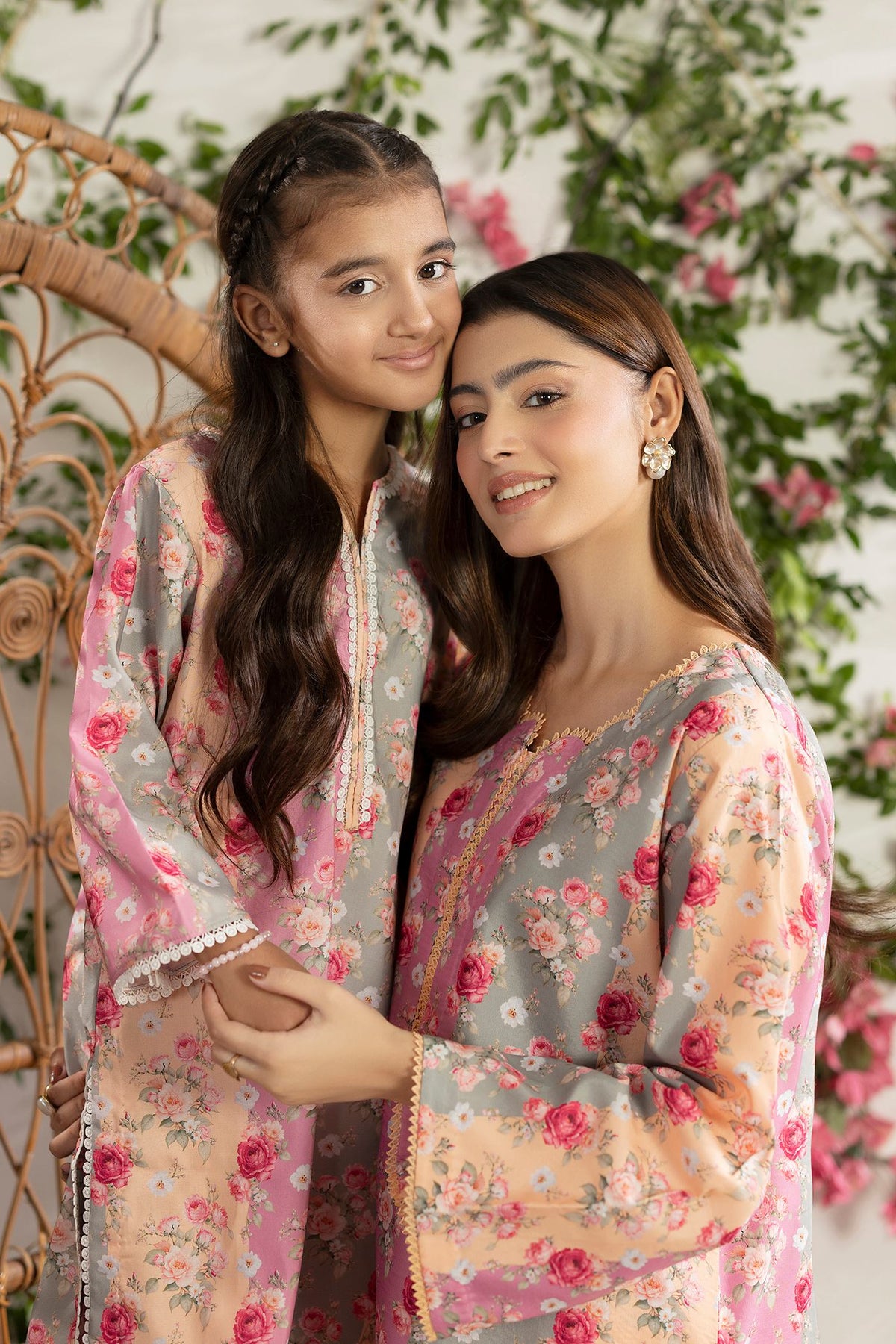 2 Piece Printed Mat-Satin
