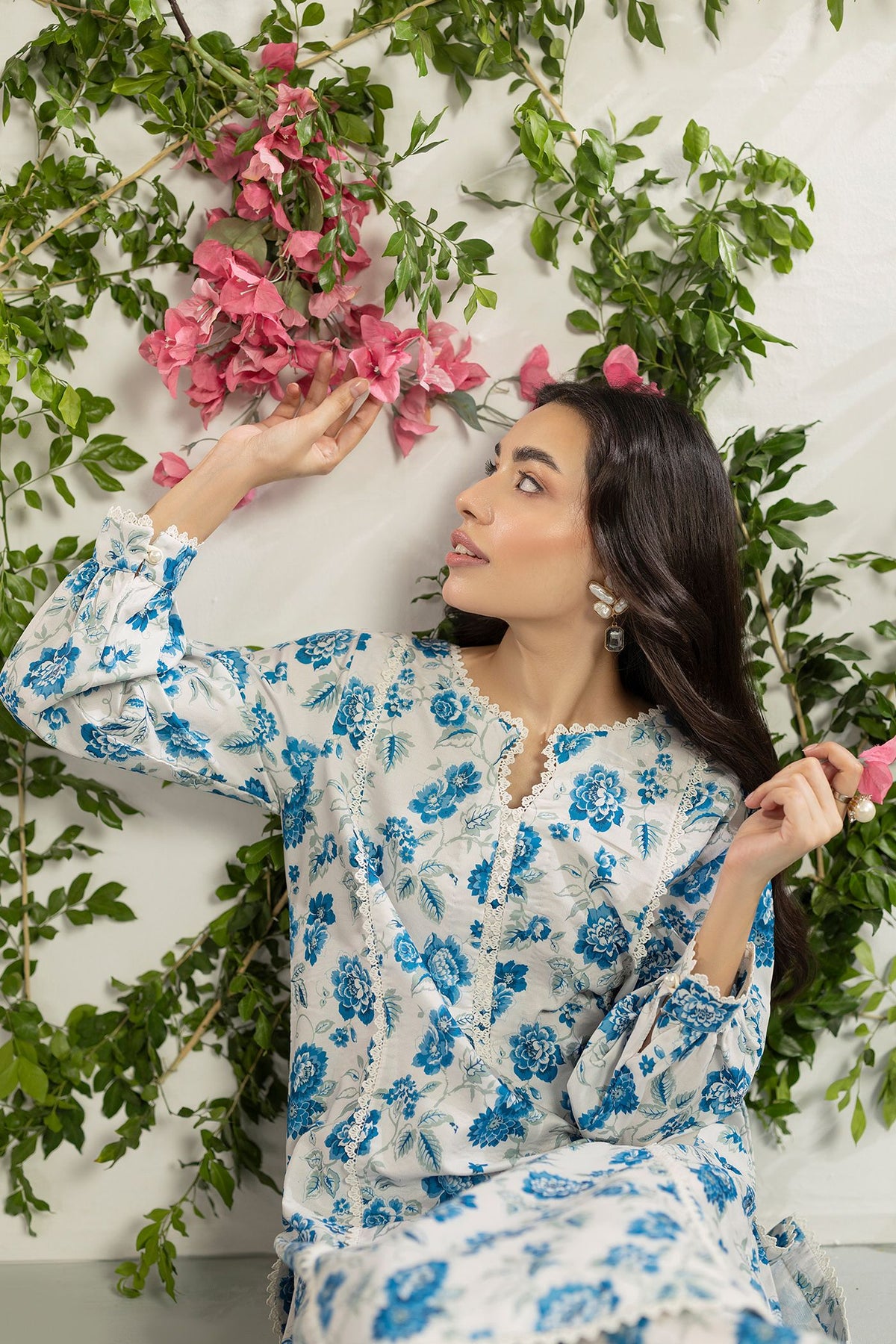 2 Piece Printed Mat-Satin