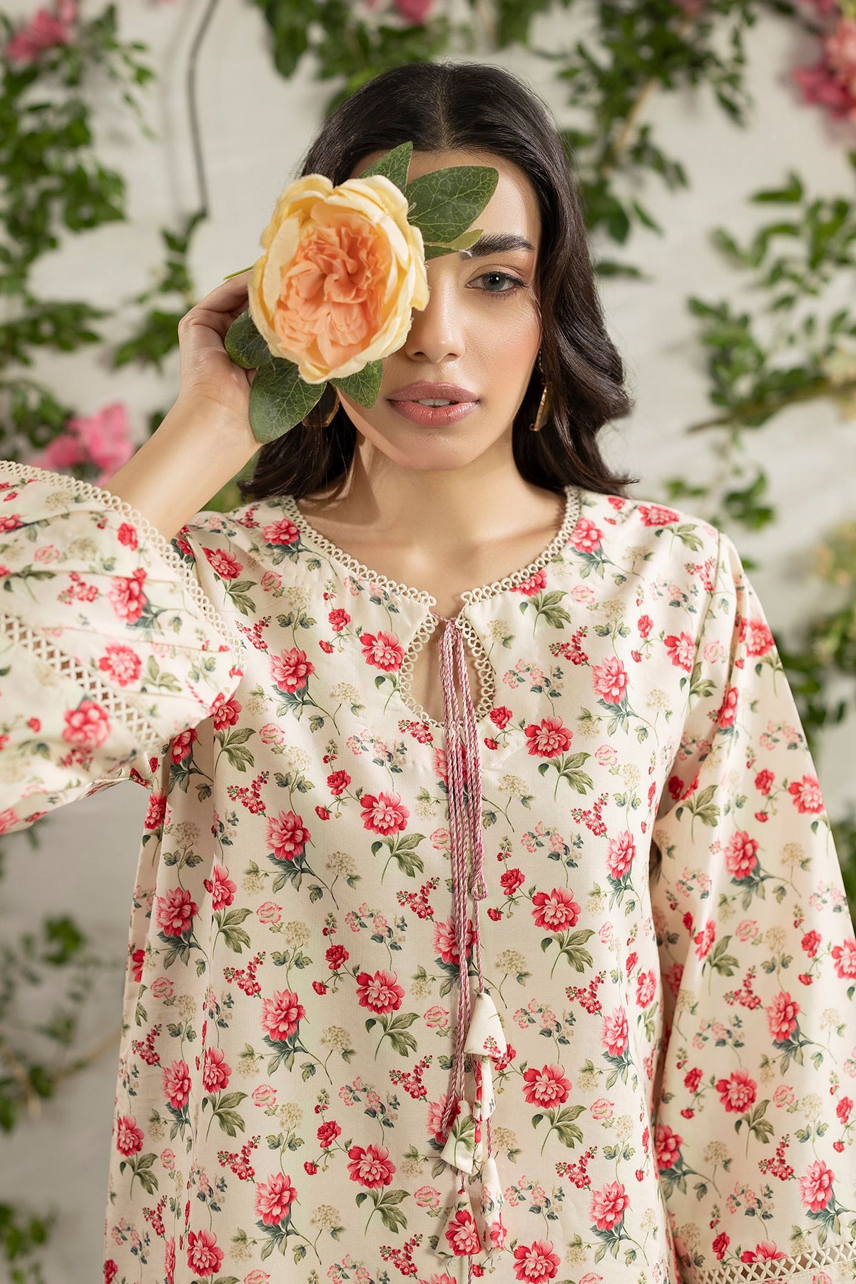2 Piece Printed Mat-Satin